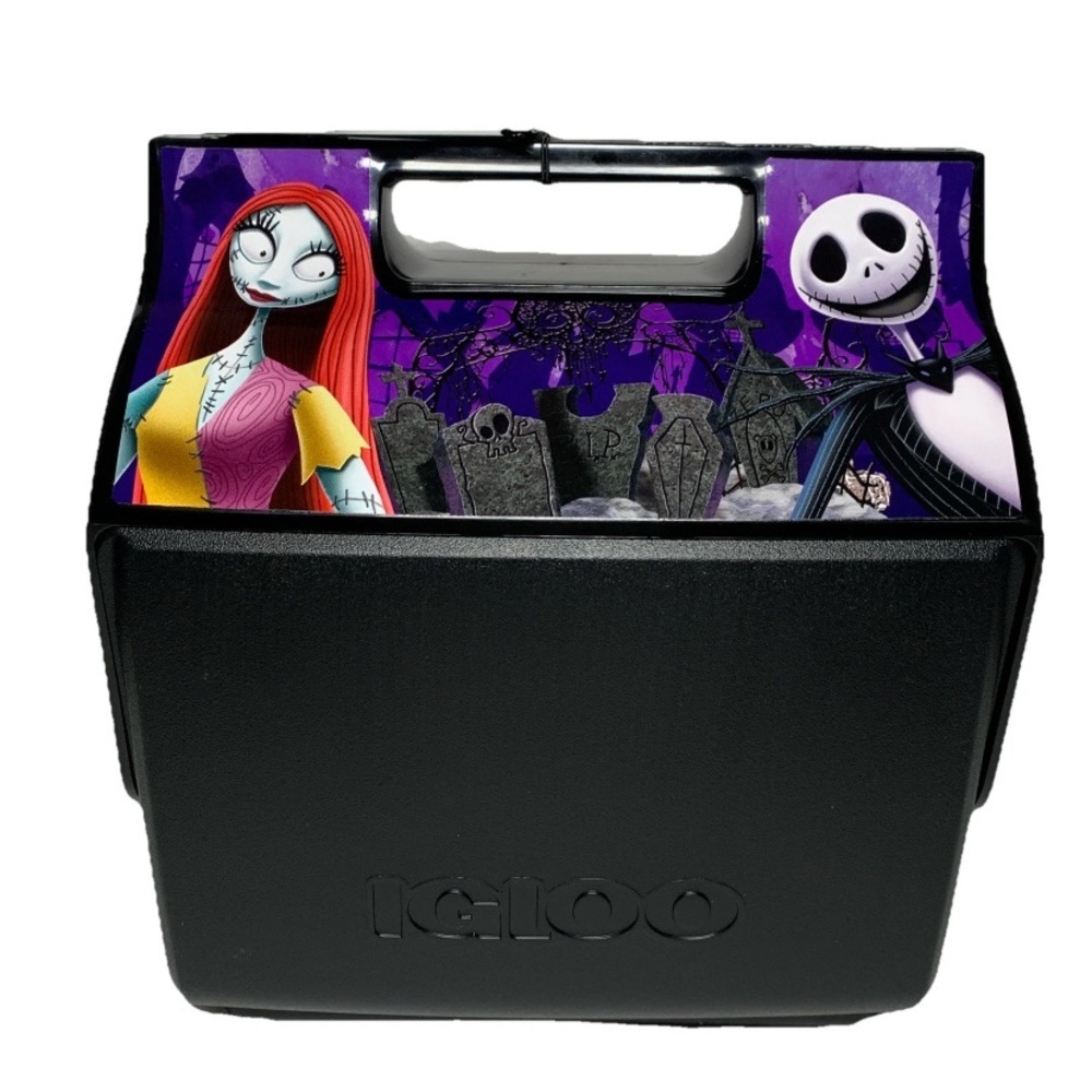 Jack & Sally Night Before Christmas x Igloo 7 QT Playmate Cooler NWT